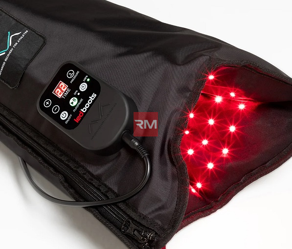 LED BOOTS BY CR — Компрессионные ботинки с фотобиомодуляцией для восстановления ног - 2